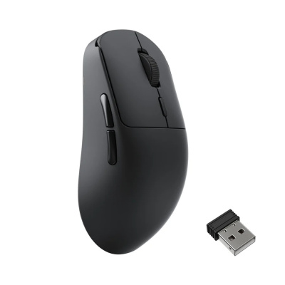Keychron Lemokey G2 Vezeték Nélküli Bluetooth Gamer Egér - Fekete