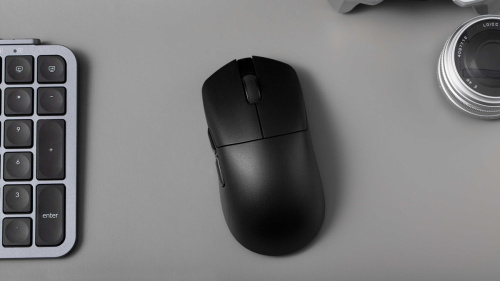 Keychron Lemokey G1 Vezeték Nélküli Bluetooth Gamer Egér - Fekete