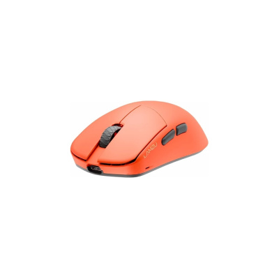 LAMZU Maya X 8K Special Fnatic Edition Vezeték Nélküli Gamer Egér - Narancssárga
