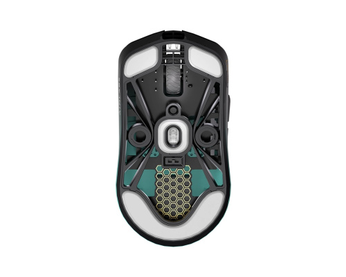 LAMZU AIMLABS MAYA 8K Vezeték Nélküli Gamer Egér - Kék-Fekete