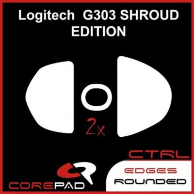 Corepad Skatez CTRL 612 Logitech G303 Shroud Edition Gamer Egértalp