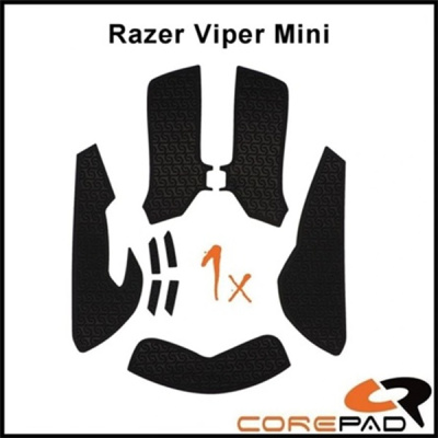 Corepad Mouse Rubber Sticker #731 - Razer Viper Mini Gamer Soft Grips - Fekete