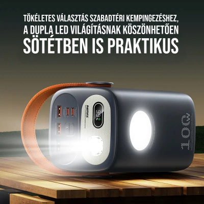 Remax Gutitan Series RPP-100 Kültéri Powerbank 60000mAh - 100W - Kék