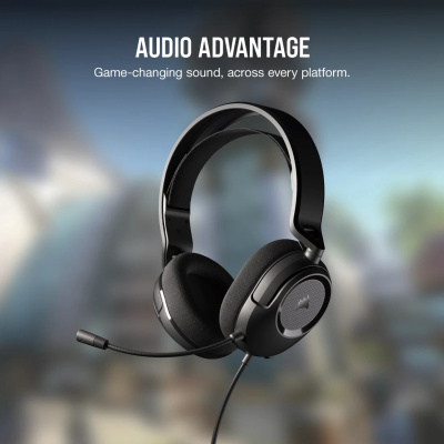 CORSAIR HS35 SURROUND v2 Gamer Headset - Carbon