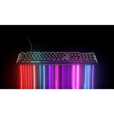 CORSAIR K55 CORE RGB Gamer Billentyűzet - Fekete - Angol Kiosztás!