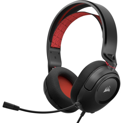 CORSAIR HS35 v2 Gamer Headset - Piros