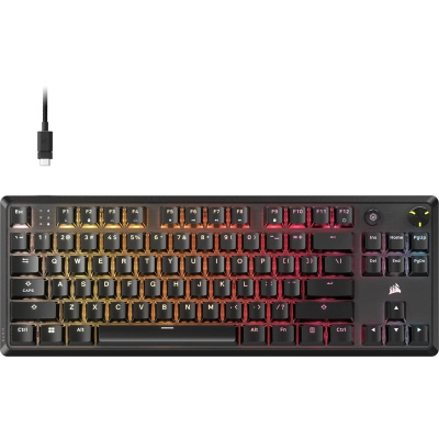 CORSAIR K70 CORE TKL RGB Mechanikus Gamer Billentyűzet - Angol Kiosztás!