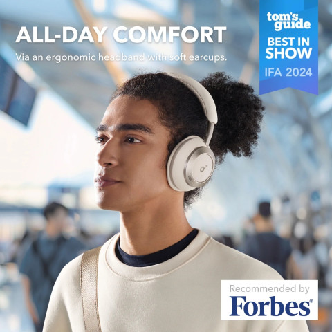 Anker Soundcore Space One Pro Vezeték Nélküli Fejhallgató