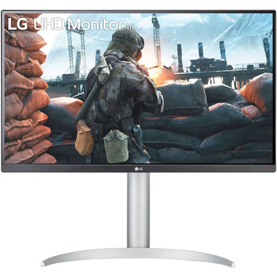 LG 27UP650K-W 4K IPS Monitor - 27"