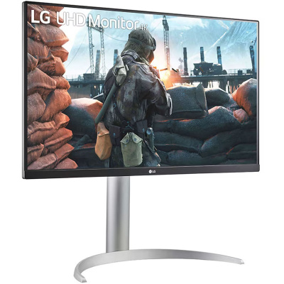 LG 27UP650K-W 4K IPS Monitor - 27"