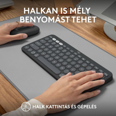 LOGITECH Pebble 2 Combo for Mac - Billentyűzet + Egér - Angol Kiosztás!