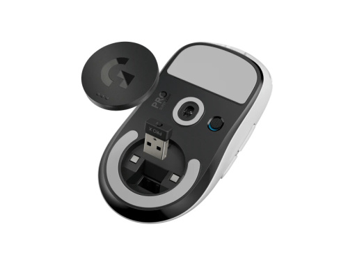 LOGITECH PRO X SUPERLIGHT Vezeték Nélküli Gamer Egér - Fehér