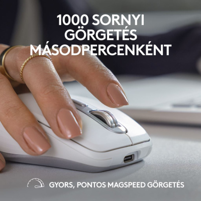 LOGITECH MX Anywhere 3S Vezeték Nélküli Egér - Halványszürke