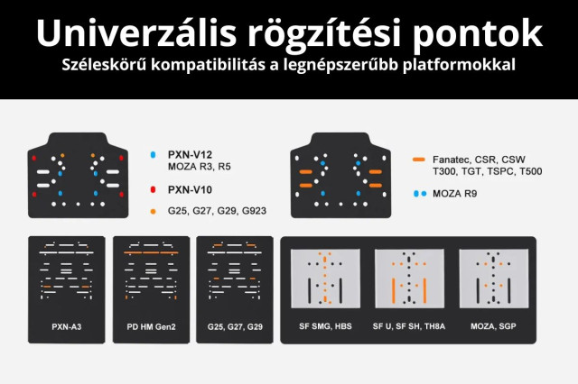 PXN-A11 Gamer Kormánykerék Állvány