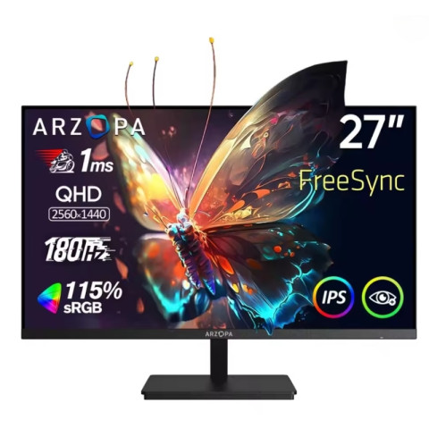 Arzopa M1RC Gamer Monitor 180Hz - 27"
