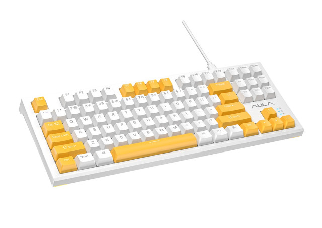 AULA F3032 Mechanikus Gamer Billentyűzet - Fekete