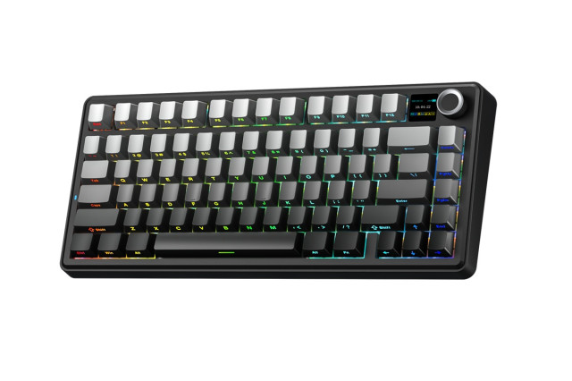 AULA F75 Max Vezeték Nélküli Mechanikus Gamer Billentyűzet - Fekete
