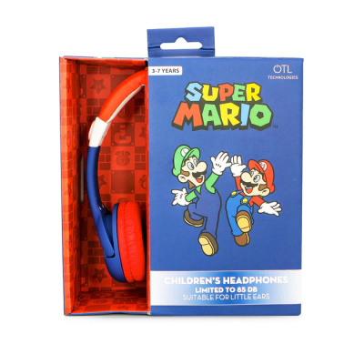 OTL Super Mario Gyermek Fejhallgató
