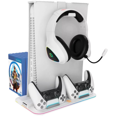 CANYON CS-51 RGB PS5 Multifunkcionális Hűtő Állvány