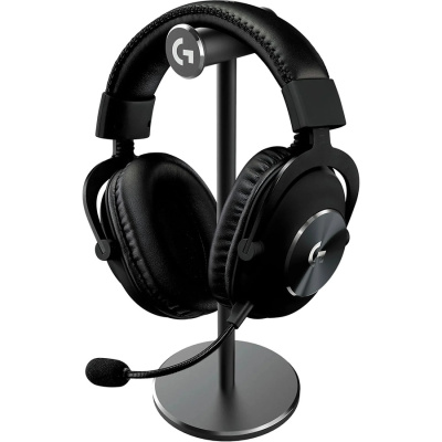 LOGITECH G PRO X Gamer Headset + Állvány - Fekete