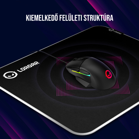 LORGAR Legacer 755 Gamer Egérpad - L