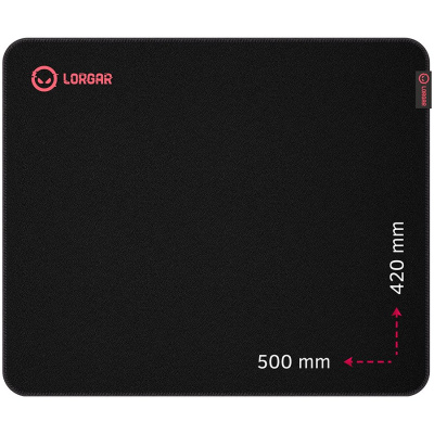 LORGAR Main 325 Gamer Egérpad - L