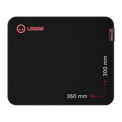 LORGAR Main 323 Gamer Egérpad - M