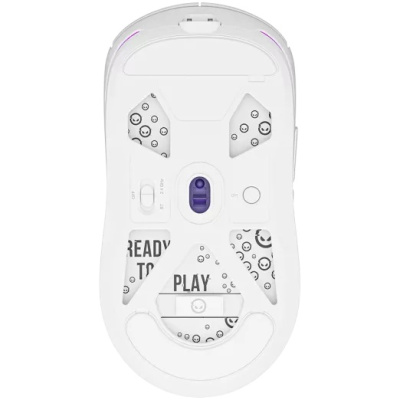 LORGAR MSA10W Vezeték Nélküli Gamer Egér - Fehér
