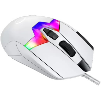 LORGAR MSP80 Gamer Egér - Fehér