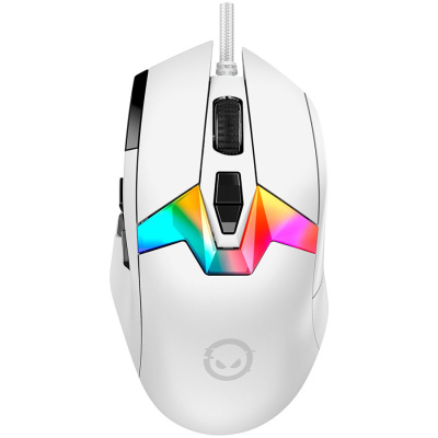 LORGAR MSP80 Gamer Egér - Fehér