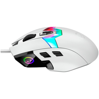 LORGAR MSP80 Gamer Egér - Fehér