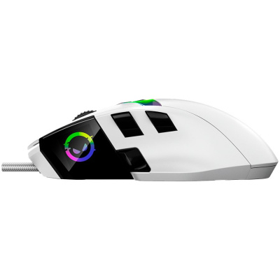 LORGAR MSP80 Gamer Egér - Fehér
