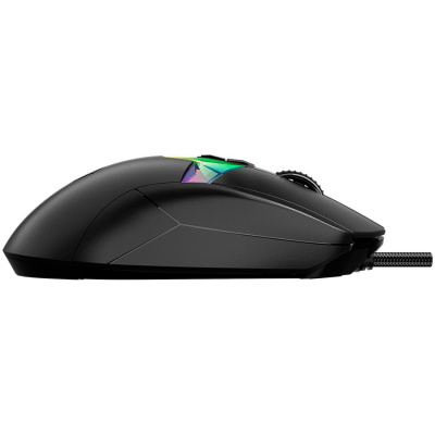 LORGAR MSP80 Gamer Egér - Fekete