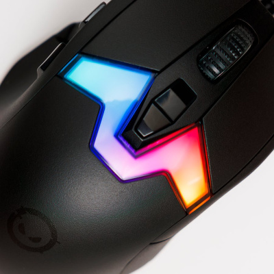 LORGAR MSP80 Gamer Egér - Fekete