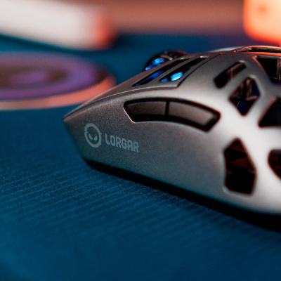 LORGAR MSE90W Vezeték Nélküli Gamer Egér - Szürke