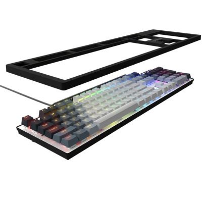 LORGAR Azar 514 Mechanikus Gamer Billentyűzet - Fehér (Angol Kiosztás!)