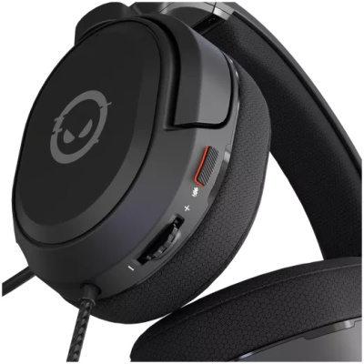 LORGAR Kaya 360 Gamer Headset - Fekete
