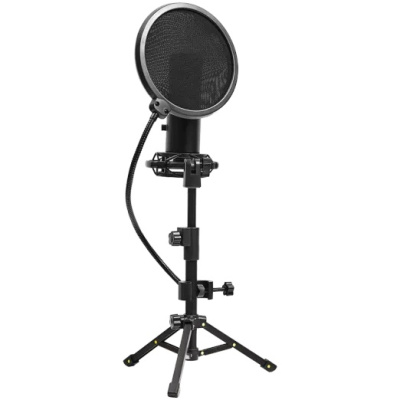 LORGAR Voicer 721 Gamer Mikrofon - Fekete