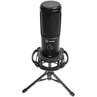 LORGAR Voicer 721 Gamer Mikrofon - Fekete