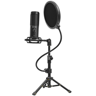 LORGAR Voicer 721 Gamer Mikrofon - Fekete