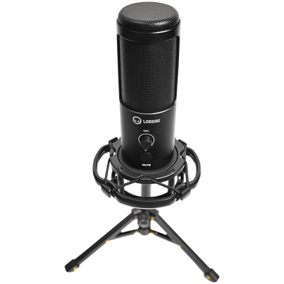 LORGAR Voicer 721 Gamer Mikrofon - Fekete