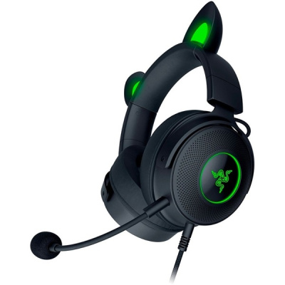 Razer Kraken Kitty V2 Pro Gamer Headset - Fekete