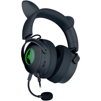 Razer Kraken Kitty V2 Pro Gamer Headset - Fekete