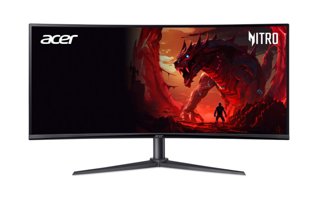 Acer Nitro XZ340CUHbiiphx Adaptive Sync Hajlított Monitor 34"