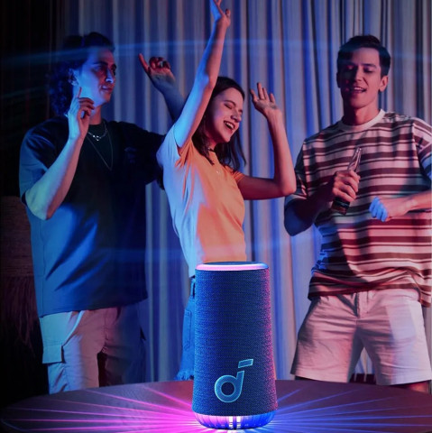 Anker Soundcore Glow Hordozható Bluetooth Hangszóró - Kék