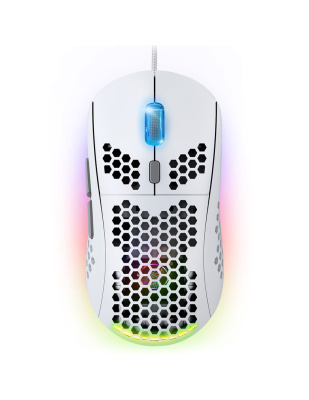 Spirit of Gamer S-PM4 RGB Arctic Gamer Egér - Fehér