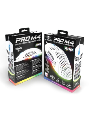 Spirit of Gamer S-PM4 RGB Arctic Gamer Egér - Fehér
