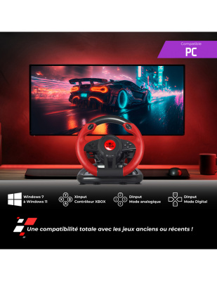 Spirit of Gamer RACE WHEEL PRO 1 - Kormány + Pedál