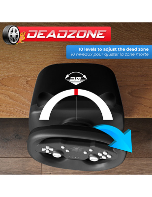 Spirit of Gamer RACE WHEEL PRO AIR - Gamer Kormány - Fekete