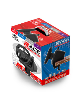 Spirit of Gamer RACE WHEEL PRO AIR - Gamer Kormány - Fekete